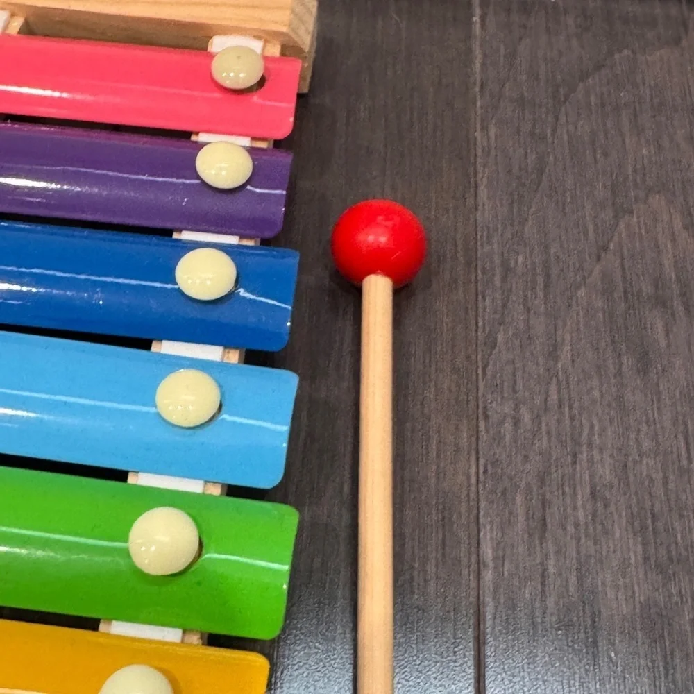 Colorful Lightweight Wooden Xylophone for Kids Toddlers Babies